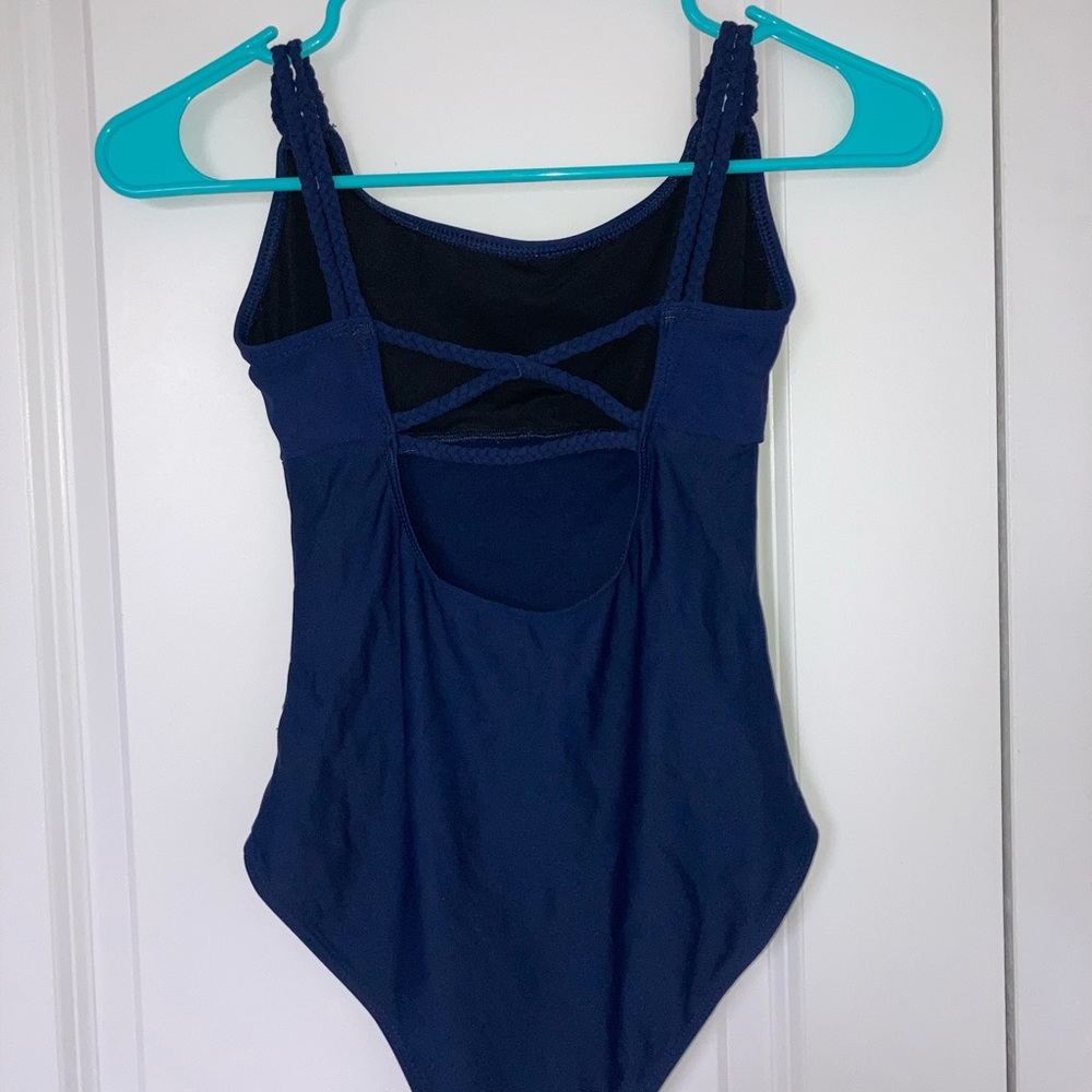 Navy Blue Ballet Leotard